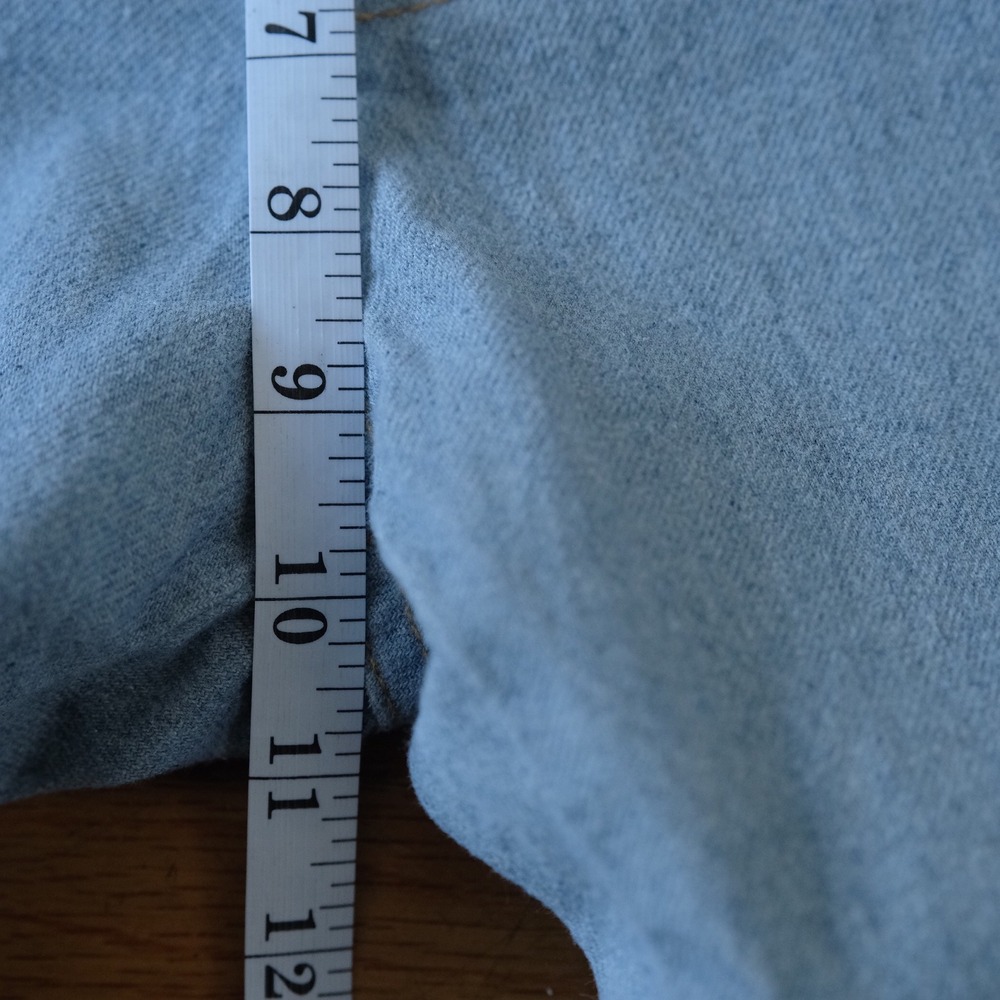 NAKED & FAMOUS DENIM Super Guy Stone Blue Recycled Selvedge Jeans Mens Size 34 - Picture 10 of 14